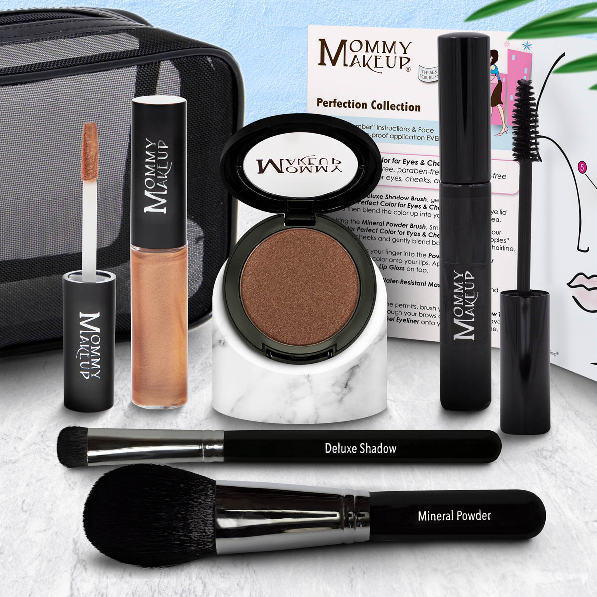 The Perfection Collection - Customizable Talc-Free Makeup Set with Your Choice of Shades