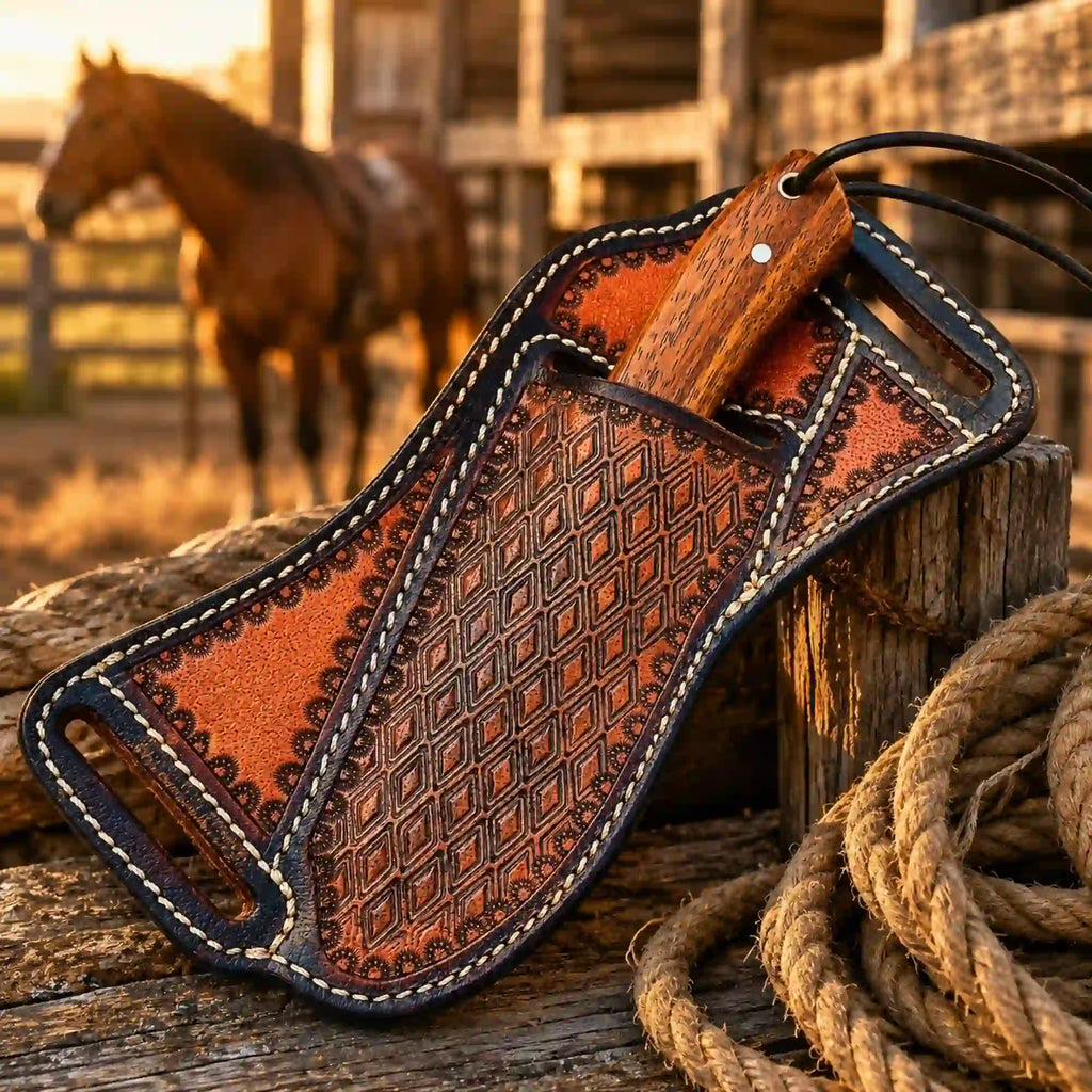 Buckaroo Knife with Rosewood Handle: The Perfect Blend of Craftsmanship and Functionality - RFE Marketing Ventures