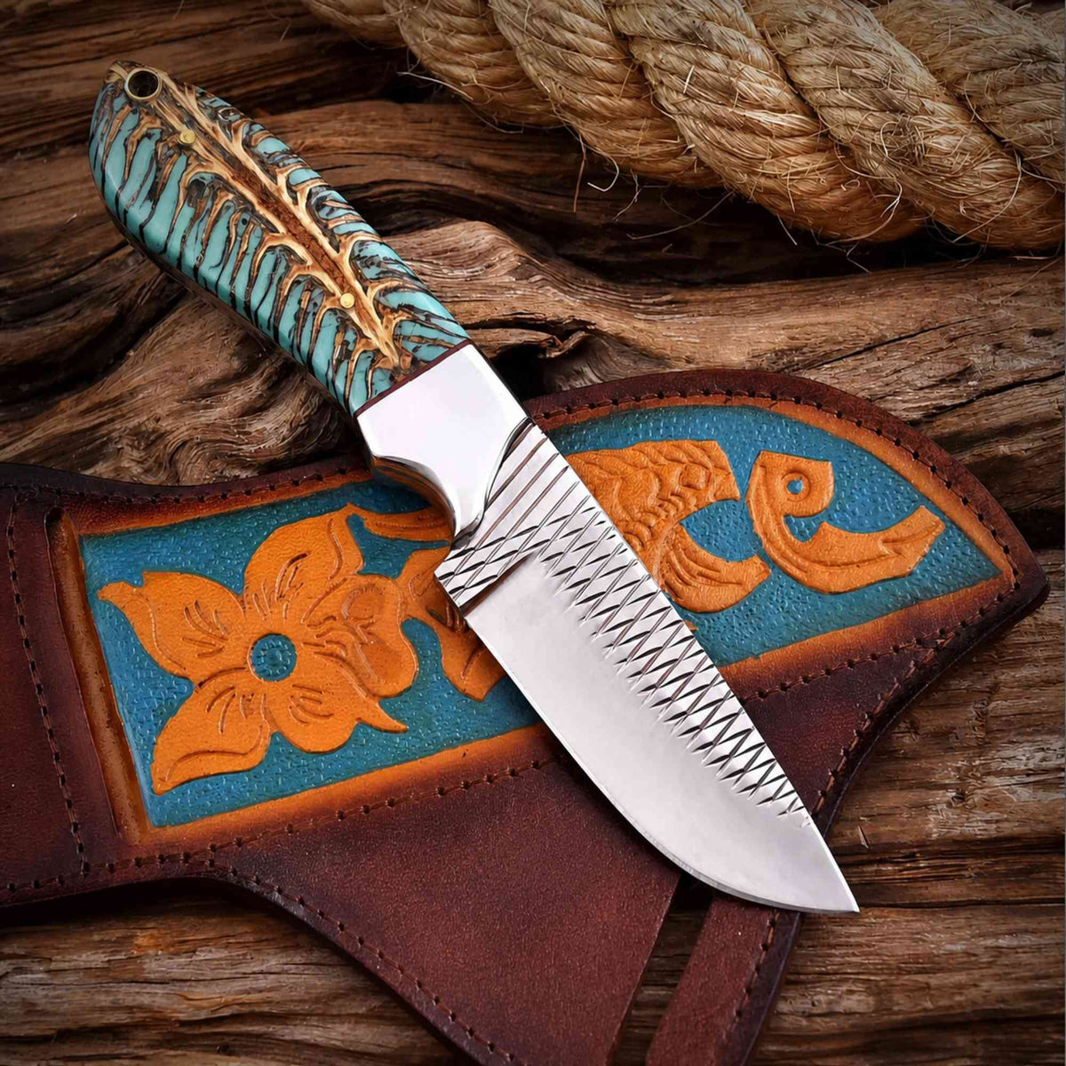 Premium Cowboy Hunting Knife for Outdoor Enthusiasts - RFE Marketing Ventures