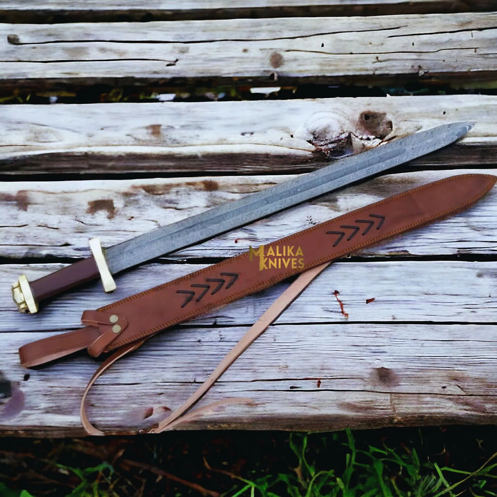 Sigurd Damascus Viking Sword: A Masterpiece of Historical Craftsmanship - RFE Marketing Ventures