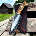 D2 Stag Handle Hunting Knife: Unmatched Reliability for Every Outdoorsman - RFE Marketing Ventures
