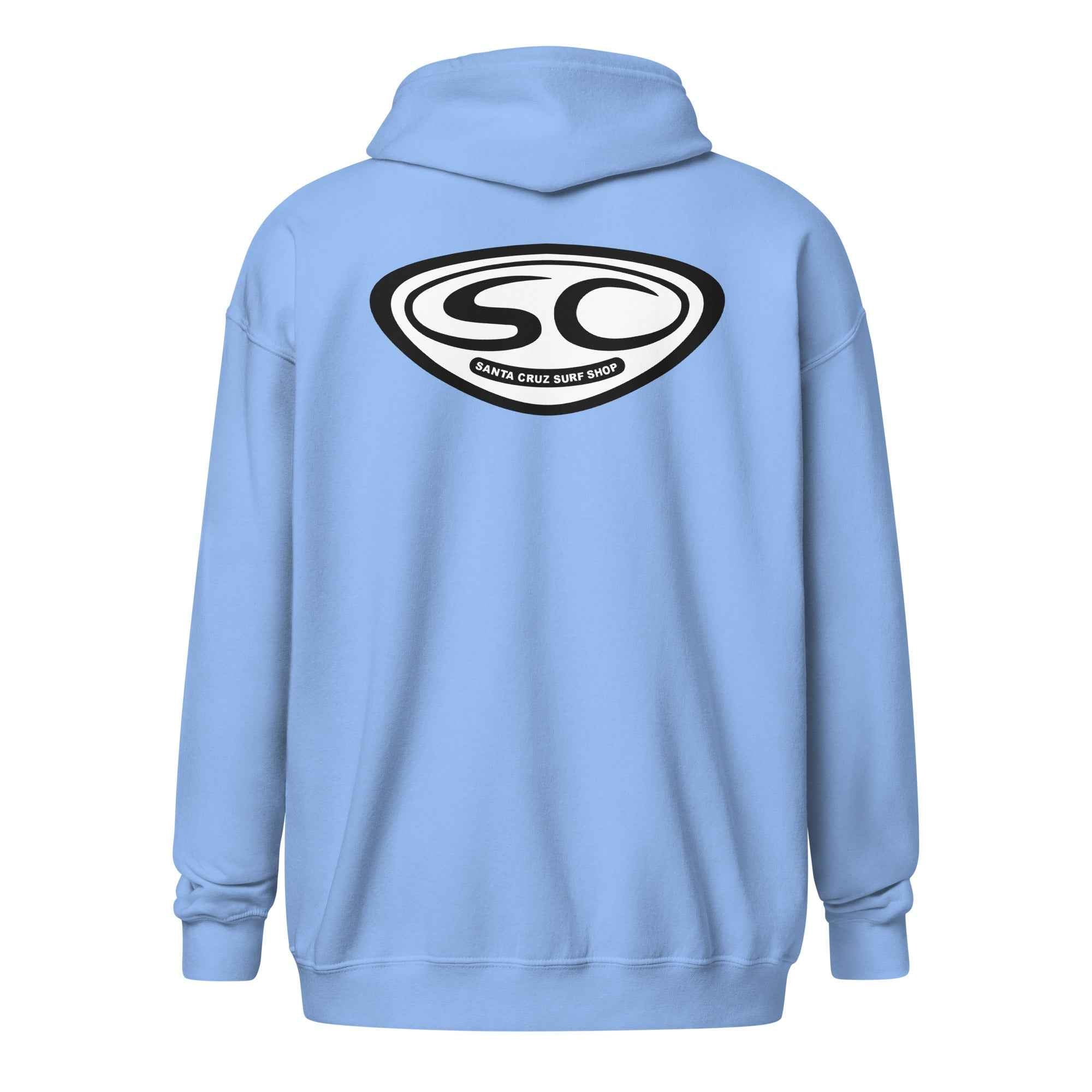 Santa Cruz SS OG Zip Hoodie - Men's Zip Hoodie from Santa Cruz Surf Shop