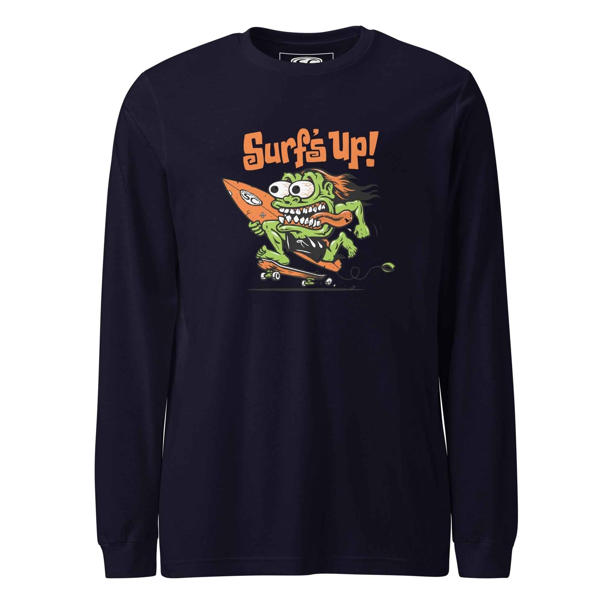 SC Surf Monster Long Sleeve Tee - Perfect for Surfing and Casual Wear