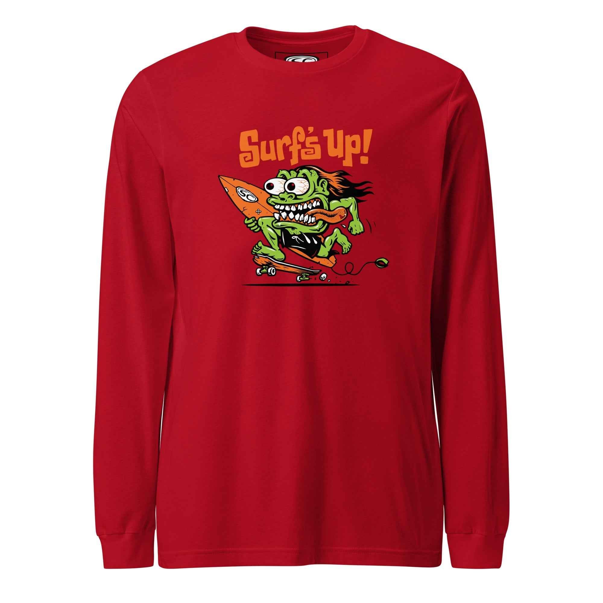SC Surf Monster Long Sleeve Tee - Perfect for Surfing and Casual Wear