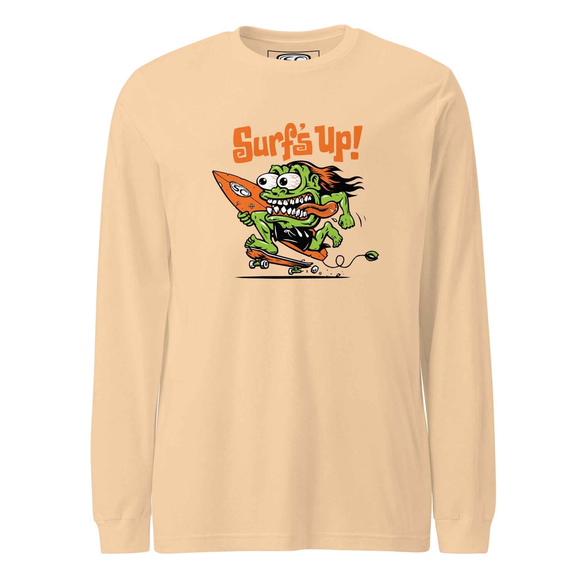 SC Surf Monster Long Sleeve Tee - Perfect for Surfing and Casual Wear