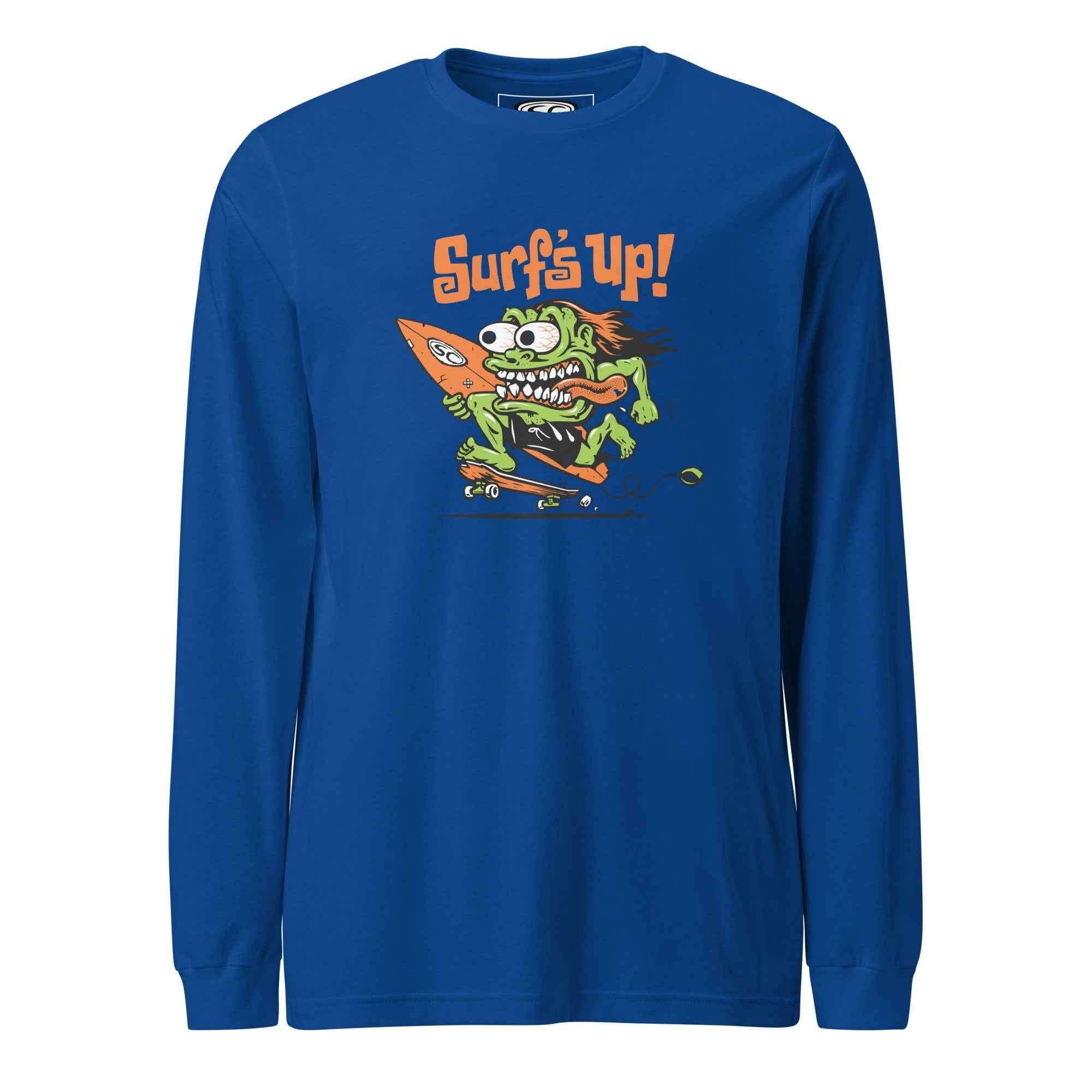 SC Surf Monster Long Sleeve Tee - Perfect for Surfing and Casual Wear
