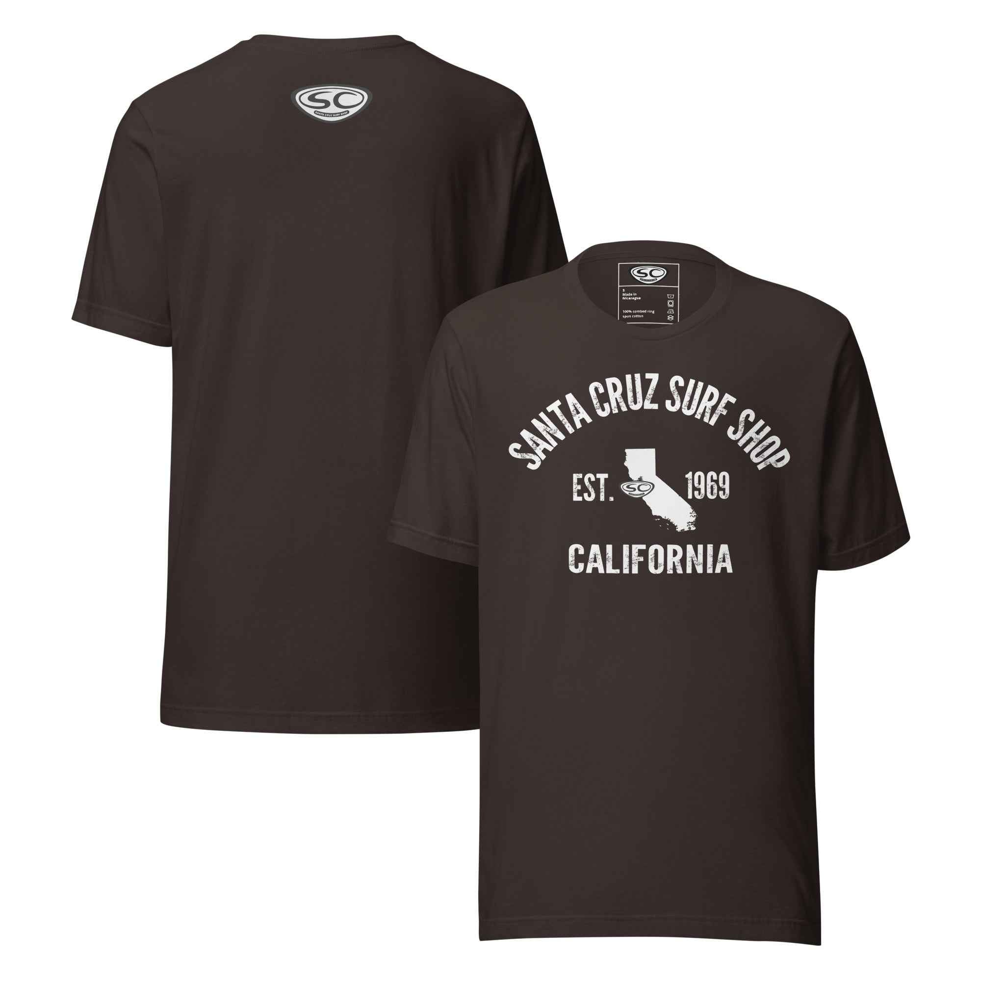Santa Cruz Surf Shop SC 1969 Surf Lovers T-shirt for Wave Enthusiasts
