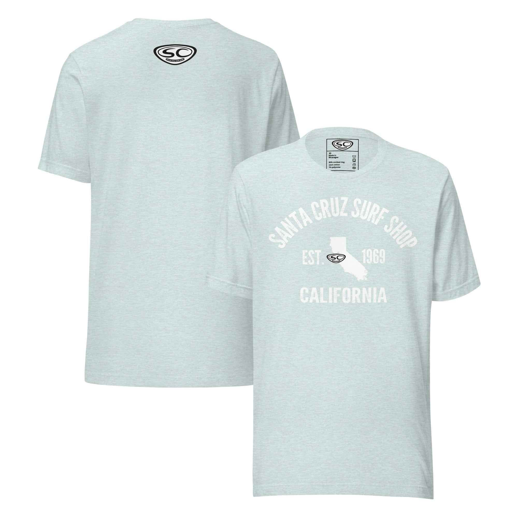 Santa Cruz Surf Shop SC 1969 Surf Lovers T-shirt for Wave Enthusiasts
