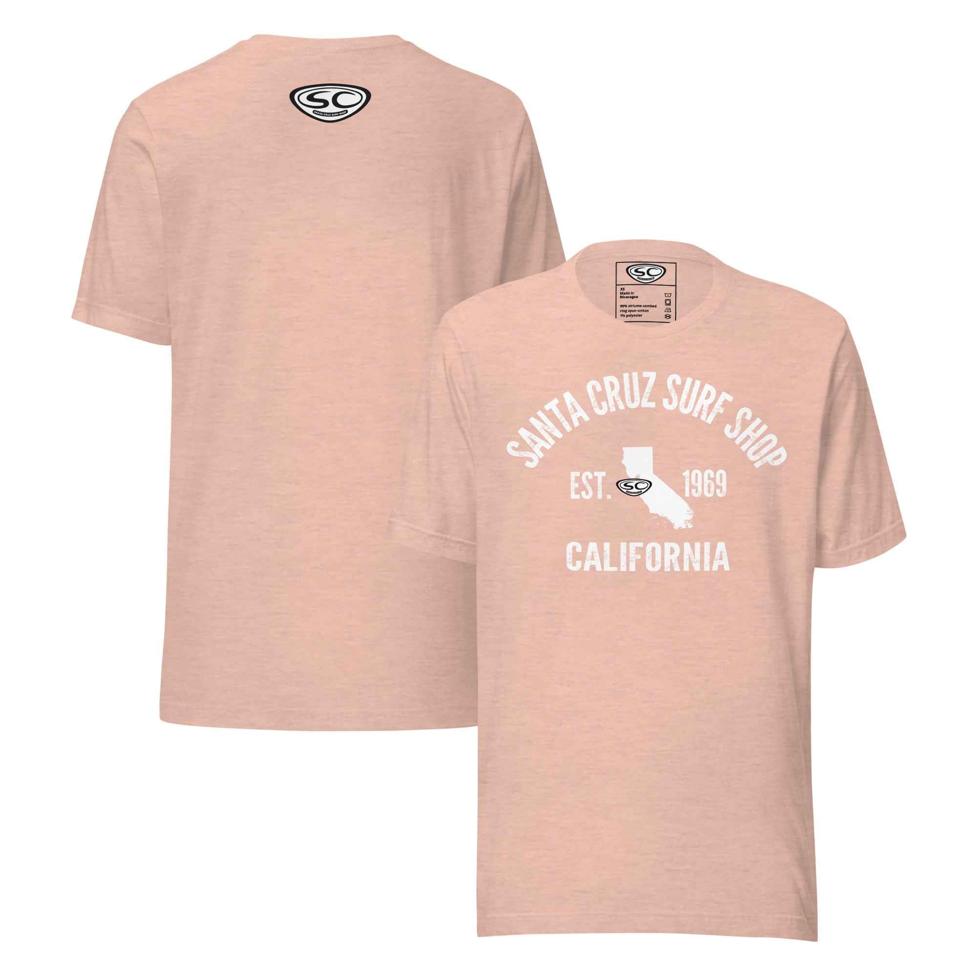 Santa Cruz Surf Shop SC 1969 Surf Lovers T-shirt for Wave Enthusiasts