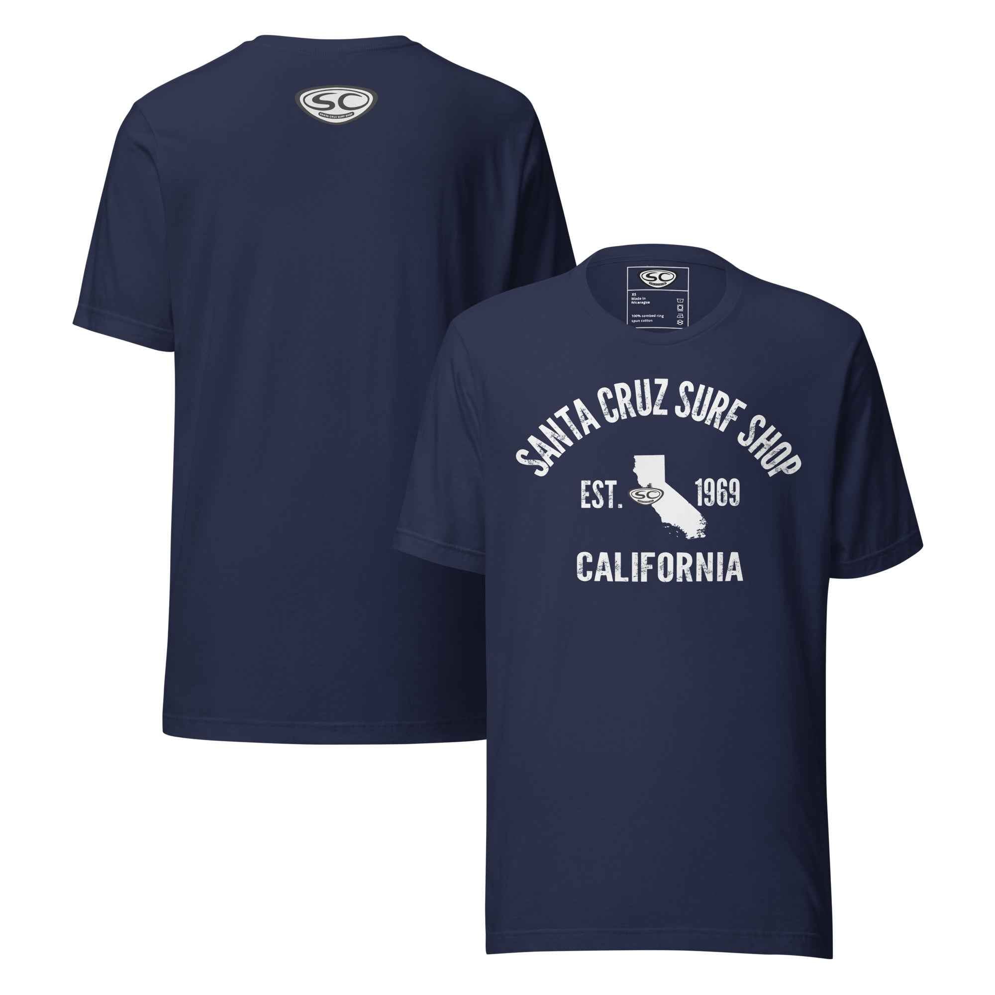 Santa Cruz Surf Shop SC 1969 Surf Lovers T-shirt for Wave Enthusiasts