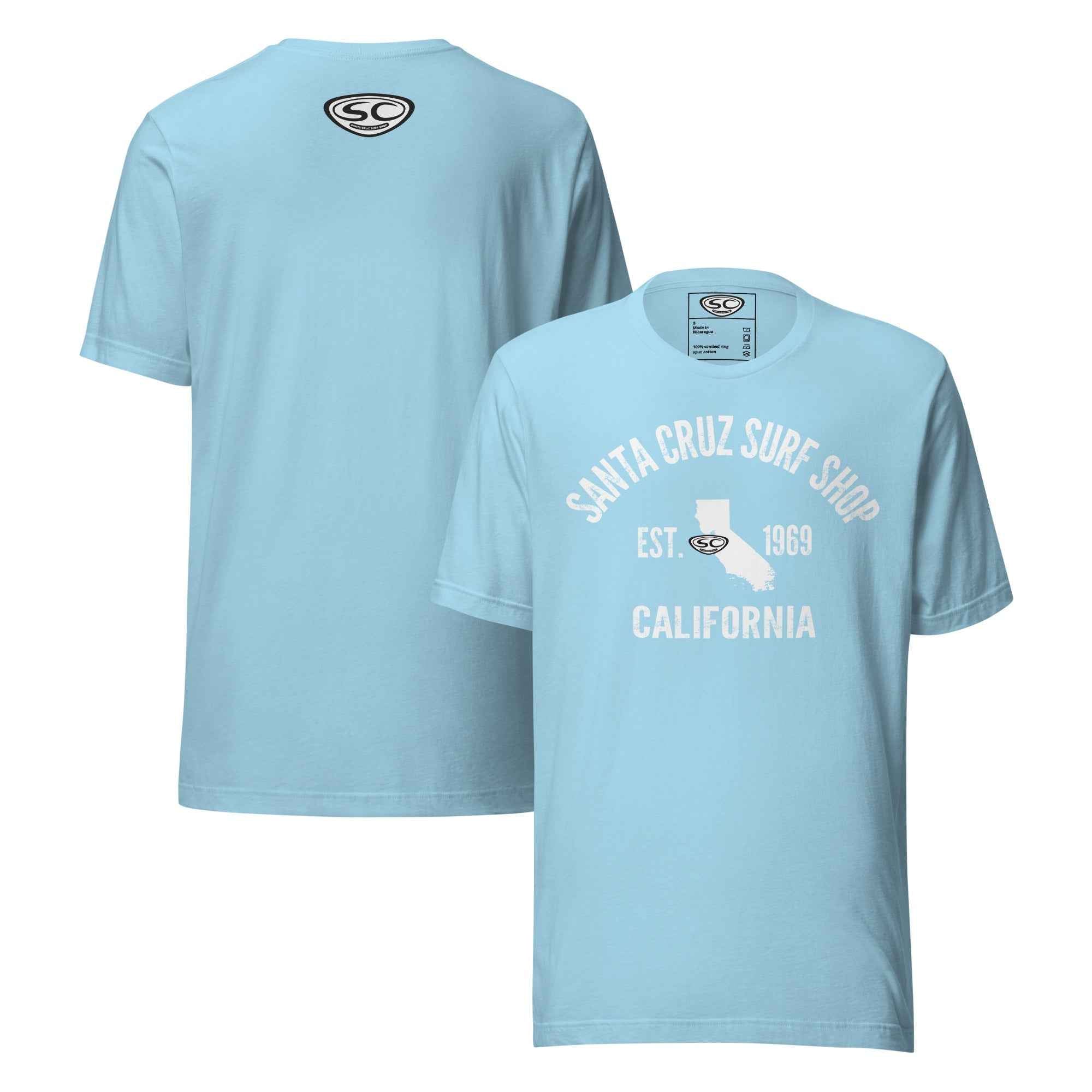 Santa Cruz Surf Shop SC 1969 Surf Lovers T-shirt for Wave Enthusiasts