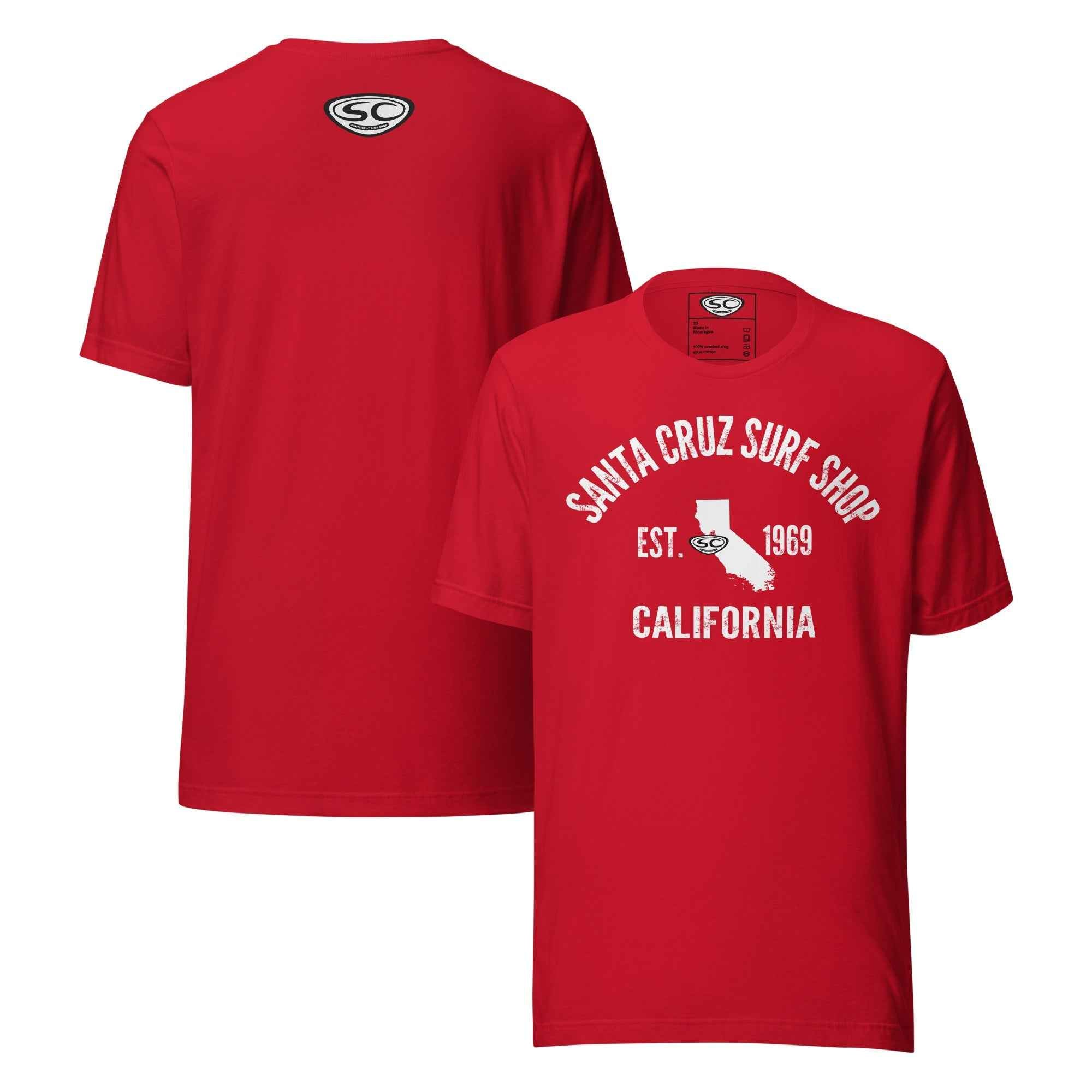 Santa Cruz Surf Shop SC 1969 Surf Lovers T-shirt for Wave Enthusiasts
