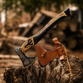 Unleash Your Inner Warrior with the Valknut Viking Axe - RFE Marketing Ventures