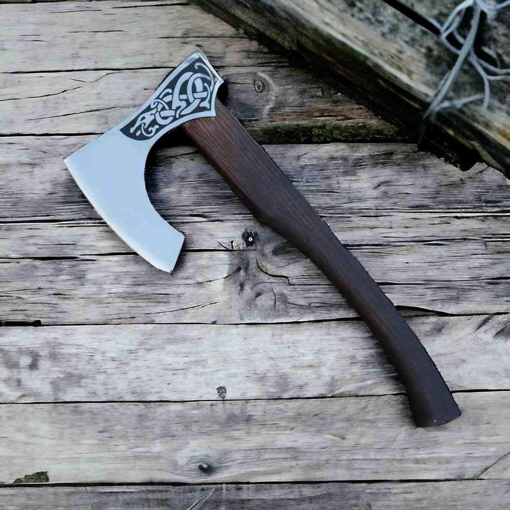 Norse Serpent Viking Axe: Hand-Forged, Symbolic Craftsmanship for the Modern Warrior - RFE Marketing Ventures