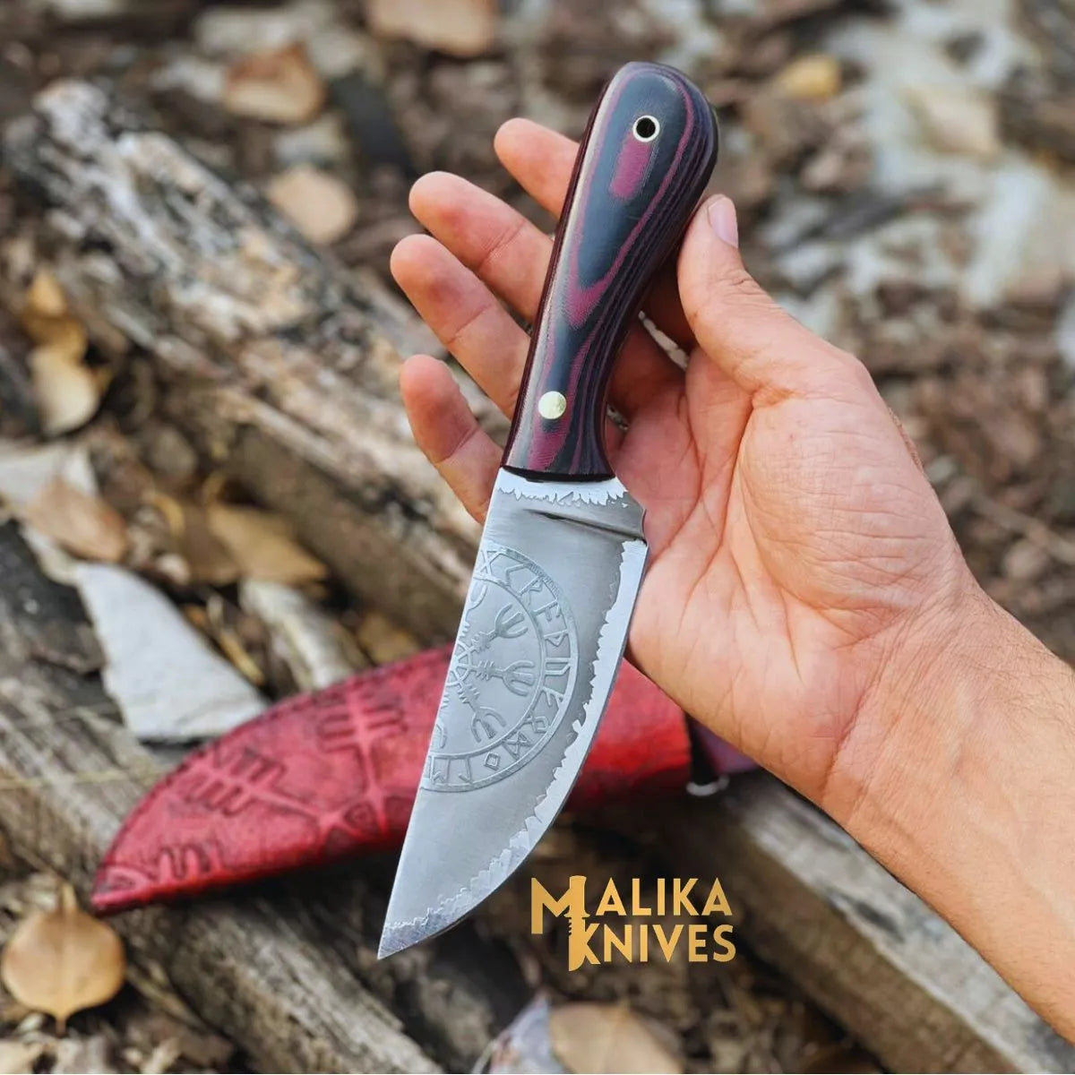 Experience Strength and Direction with Our Viking Hunting Knife D2 Steel - RFE Marketing Ventures
