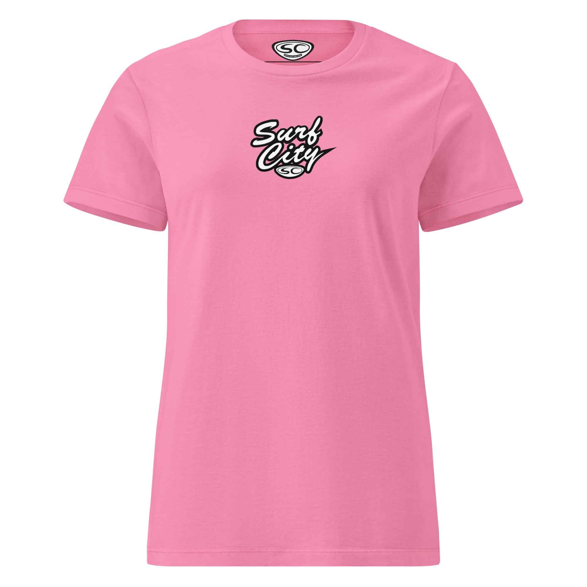 SC Surf City Womens T-Shirt - Softstyle Basic Tee for Ultimate Comfort and Style